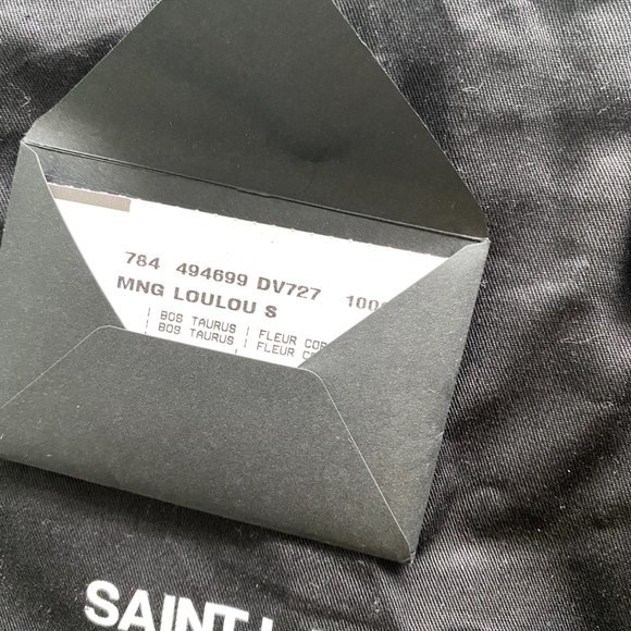 YSL - Saint Laurent - Black Small Loulou Bag - Picture 4 of 7